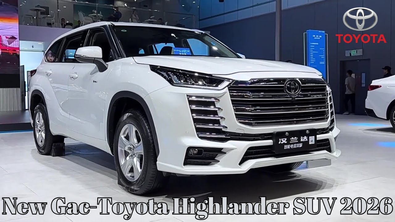 GAC Toyota Highlander 2026 года получил новый облик | 219 800 юаней | Самый экономичный гибридный...