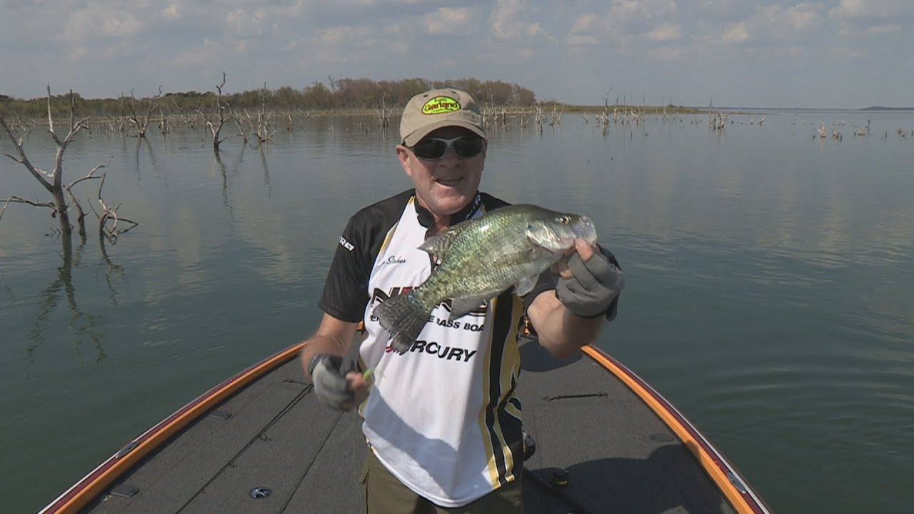 Southwest Outdoors Report #26 Lake Ray Roberts, Texas Crappie Fishing - 2013