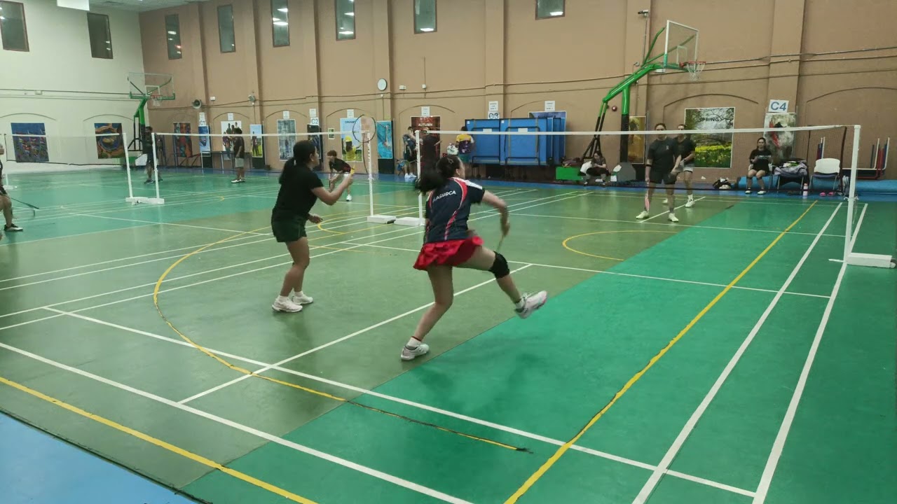 Badminton queuing with D' Ace Monday_Feb. 23, 2026_Micho, Fame & Jacky