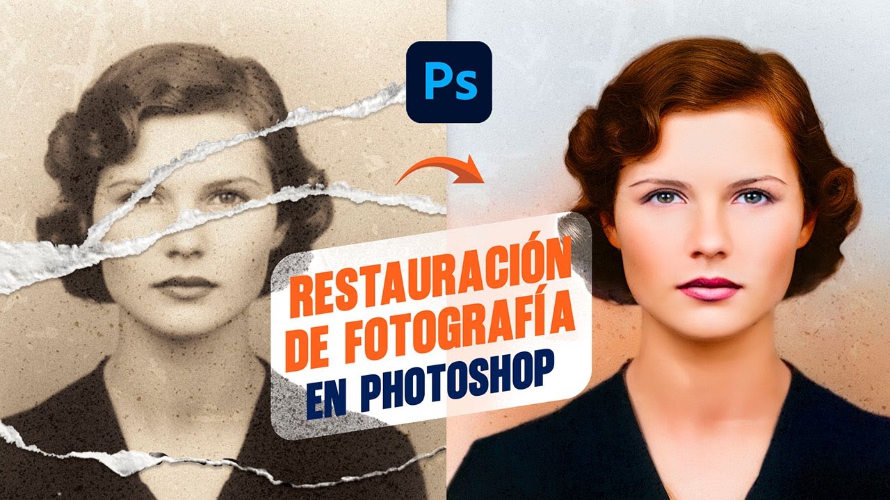 RESTAURACION DE FOTO EN PHOTOSHOP
