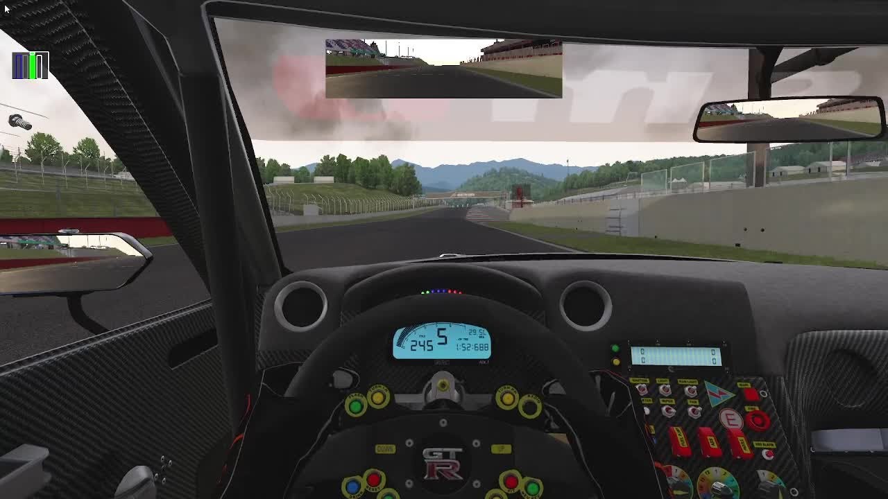 Assetto Corsa Mugello Nissan GTR GT3 (Dry) Track Guide (Hotlap + Telemetry)