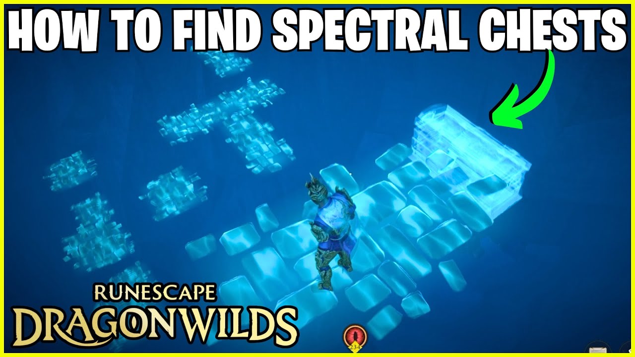 RuneScape Dragon Wilds :  Spectral Chest Locations Guide!
