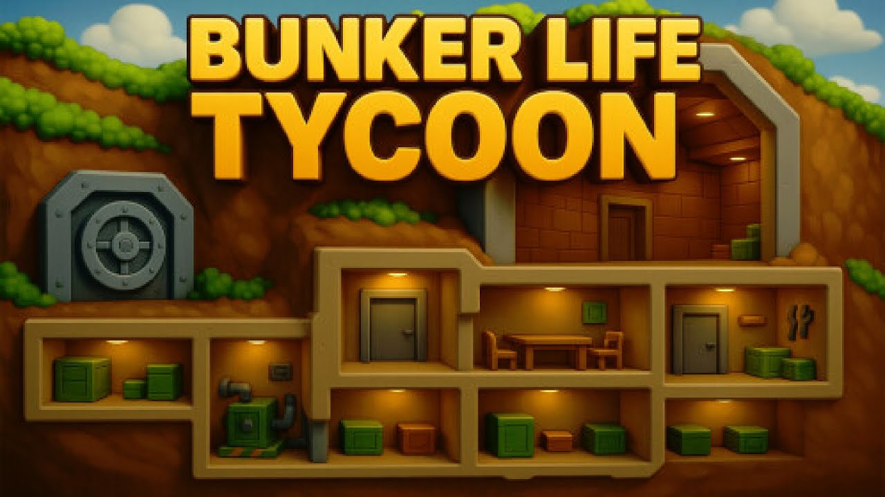 Roblox Bunker Life Tycoon ☣️🎮 (4K) (60FPS)