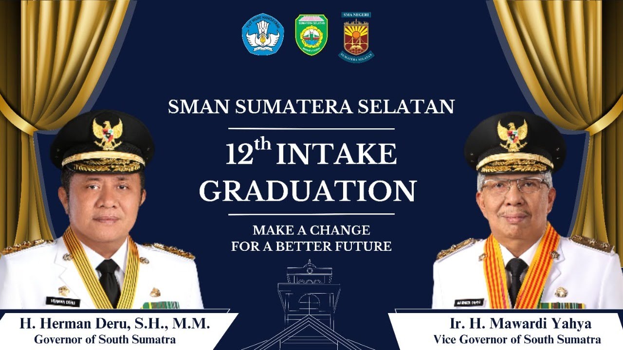 PELEPASAN SISWA  KELAS XII SMAN SUMATERA SELATAN TAHUN 2023