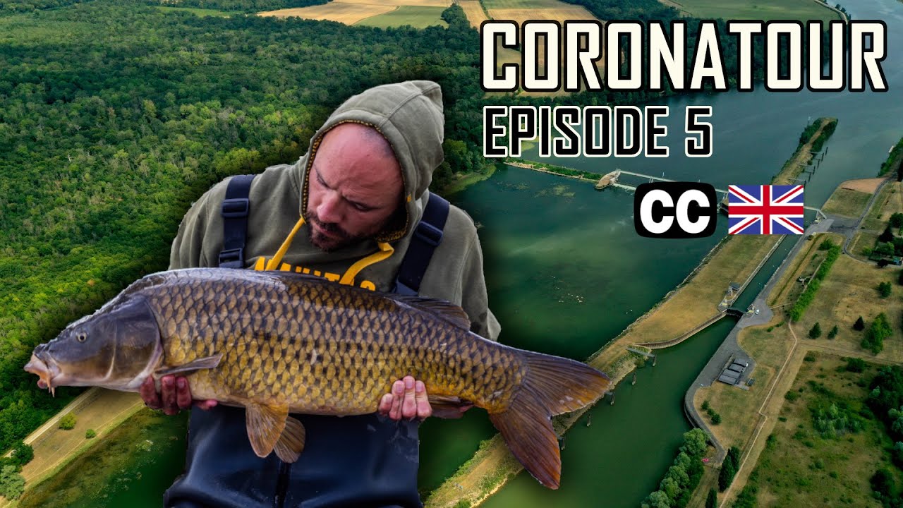 Coronatour - Episode 5 - Pêche de la carpe en Saône - Carpfishing