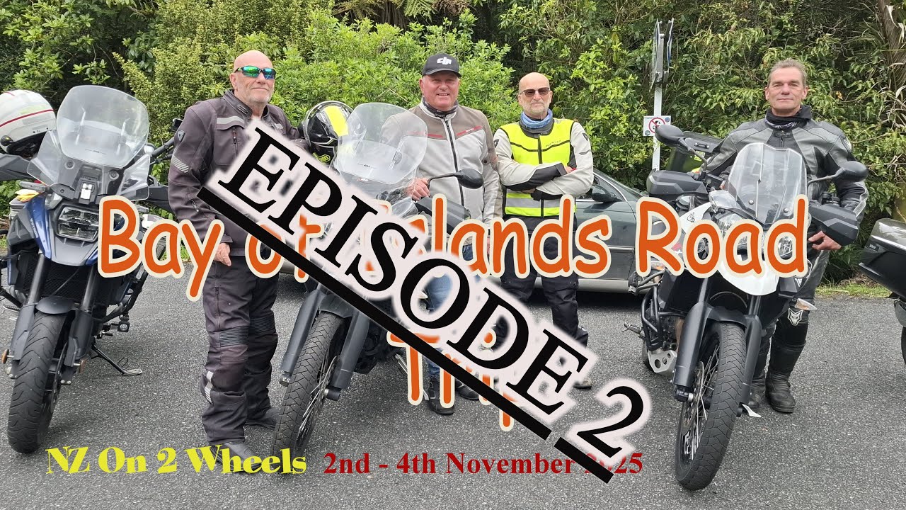 Bay of Islands Motorcycle Trip Part 2 FINAL