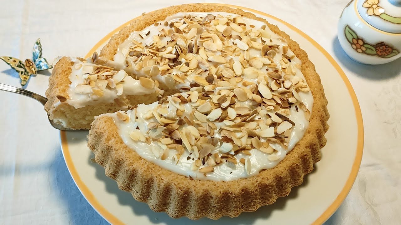 QUESTA TORTA AL LATTE DI MANDORLA E' STREPITOSA, Ricetta Facile e Veloce