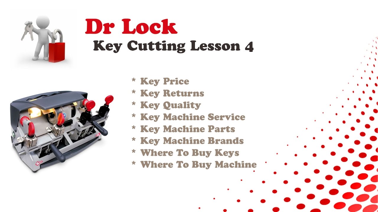 Key Cutting & Key Duplicating Lesson 4 & Making Money