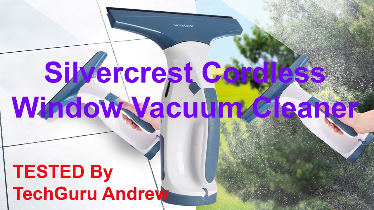 Silvercrest Cordless Window Vacuum Cleaner SFR 3,7 D7