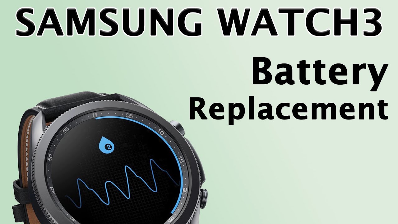 Замена аккумулятора на Samsung Galaxy Watch3 | Руководство по ремонту