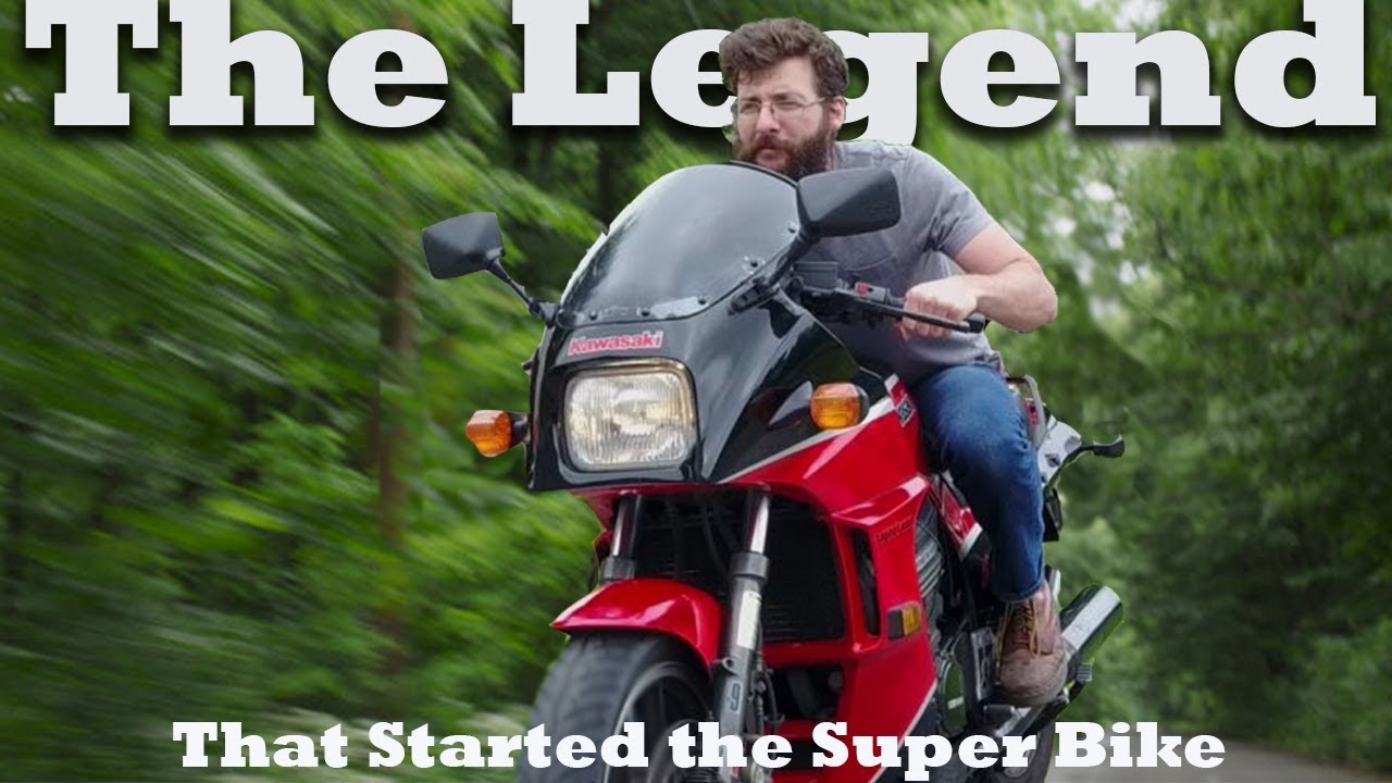 Real Life 1985 Kawasaki GPZ 900 R test drive