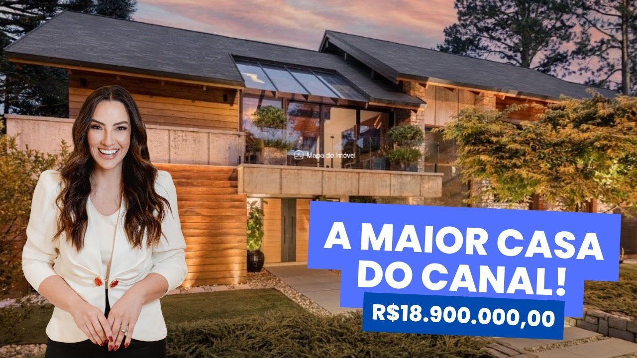 A maior casa já apresentada no canal