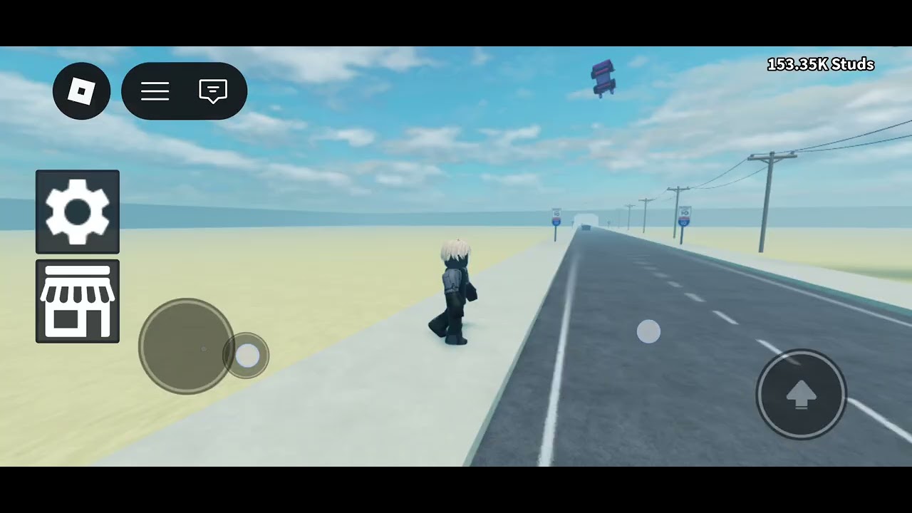Lets cross the road #roblox 