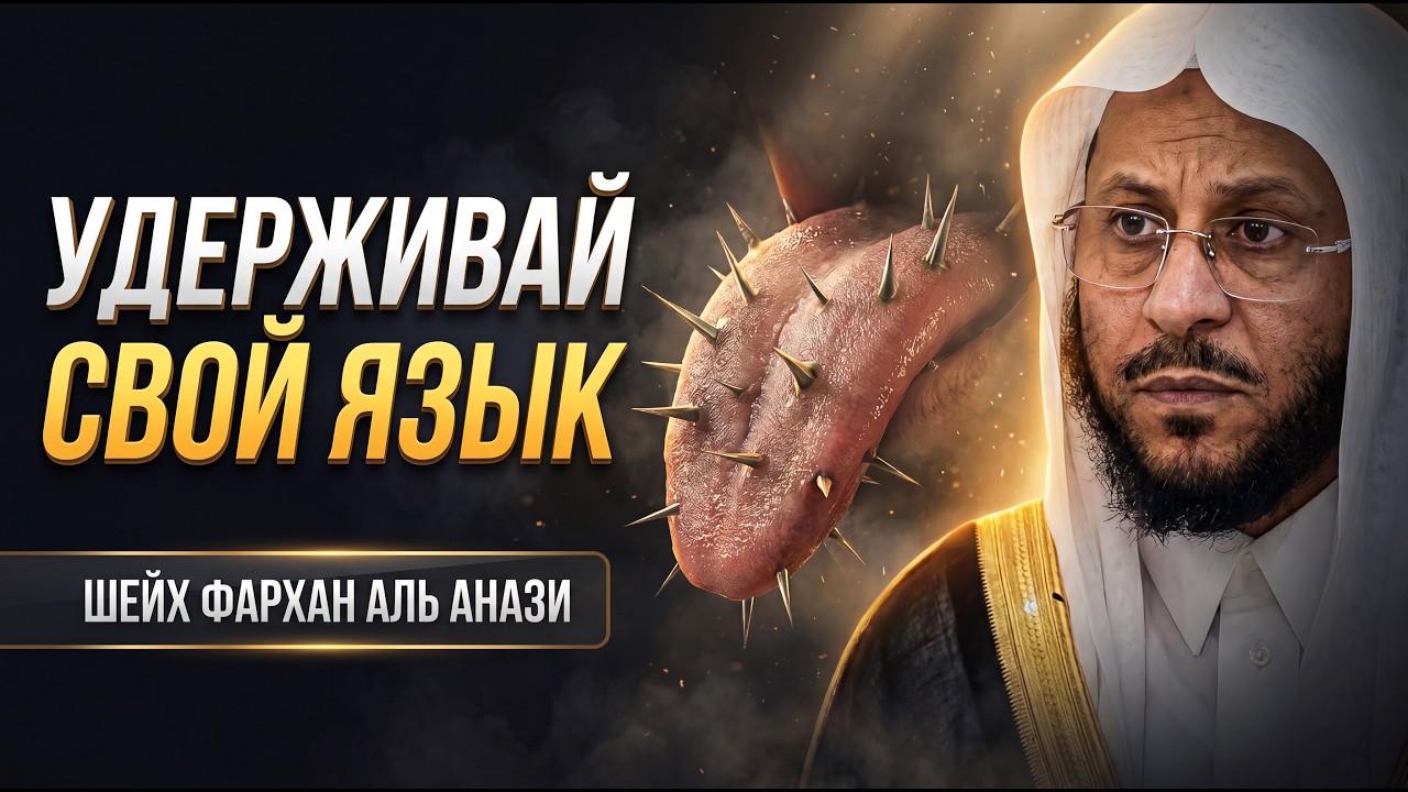 Удерживай свой язык \ Шейх Фархан Аль Анази