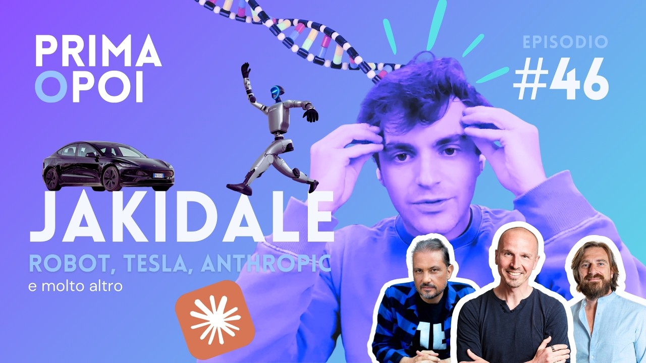 Robotica, auto senza pilota, biotech e vita da creator con Jakidale – PoP #46