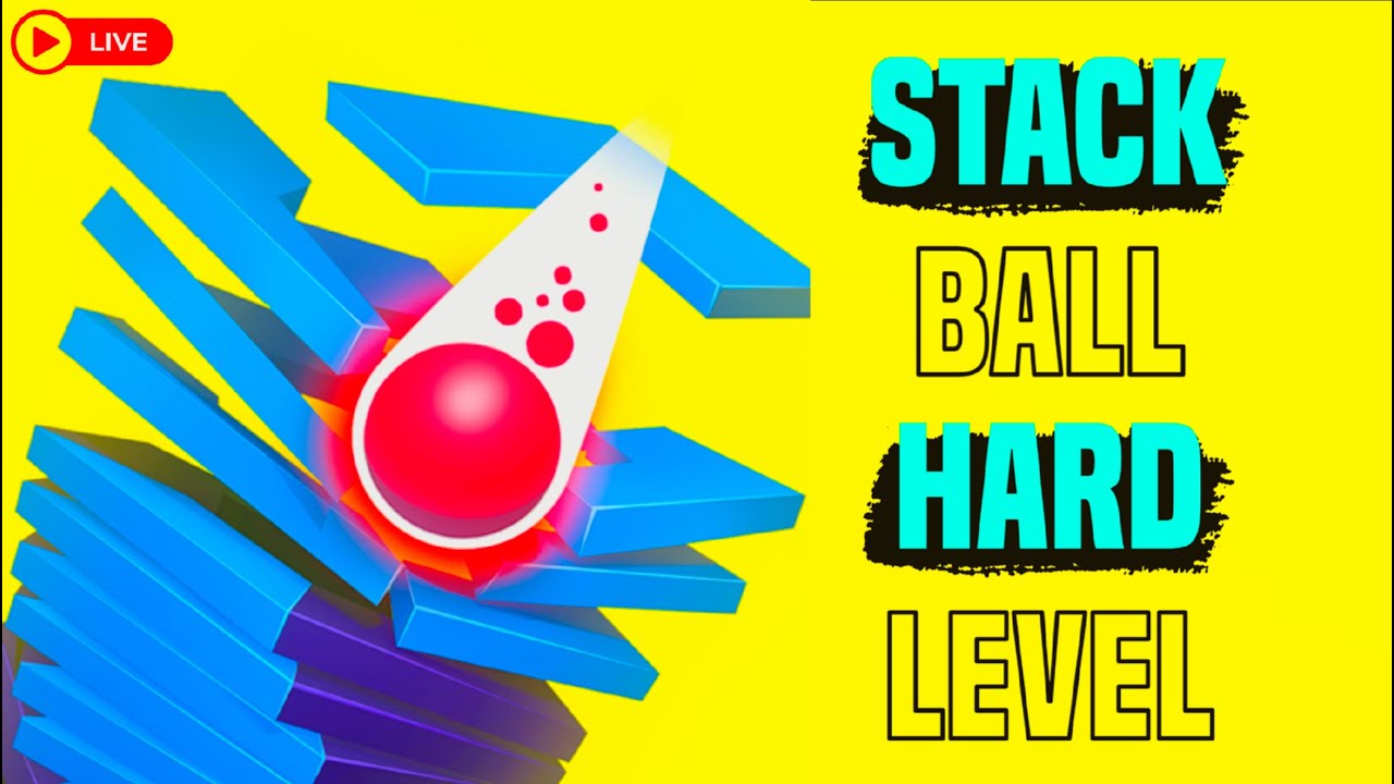 Stack Ball ⚽ Hard Level
