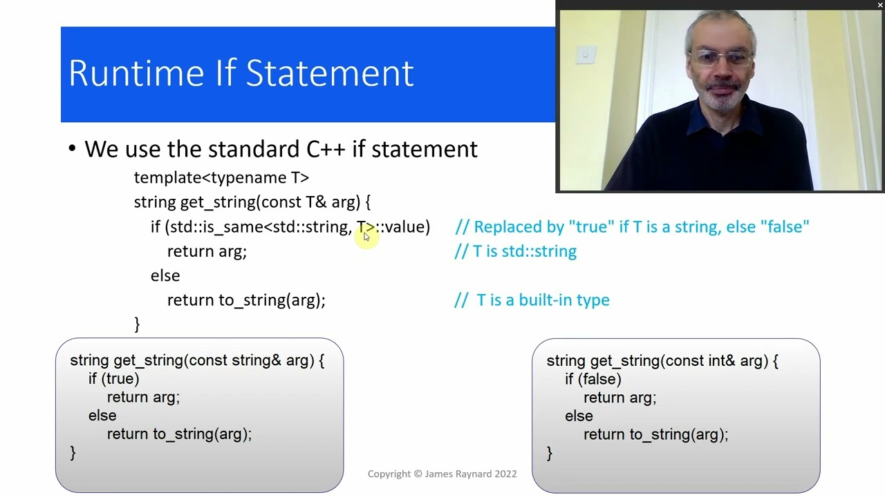 Constexpr If Statement in C++