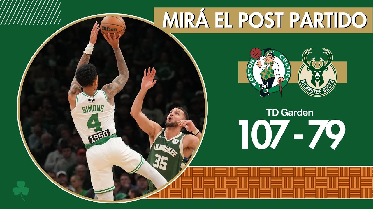 Camino al Garden ☘️ POST PARTIDO | CELTICS vs. Bucks | 01/02
