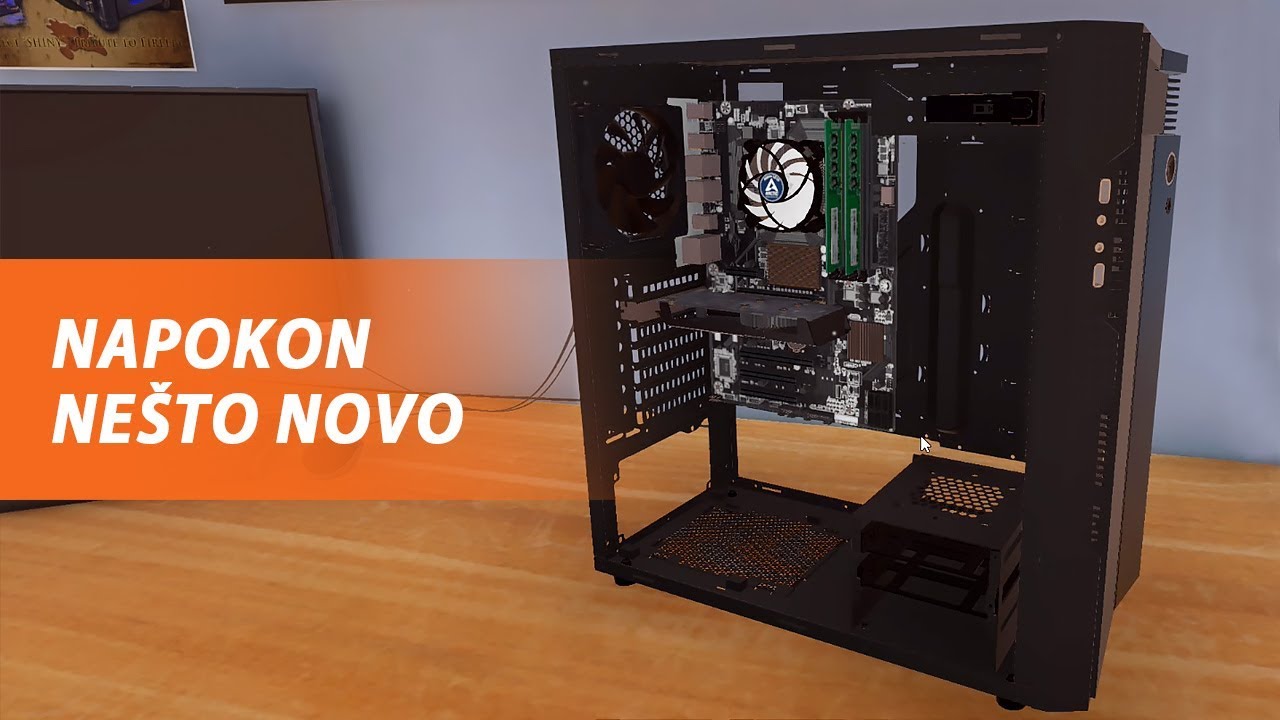 PRVI PC KOJI SAM SLOŽIO OD NULE - PC Building Simulator (EP7)