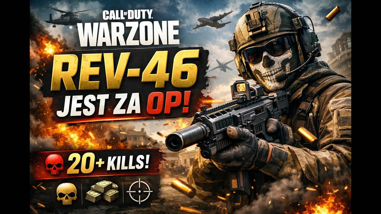 REV-46 jest turbo OP. Call of Duty WARZONE