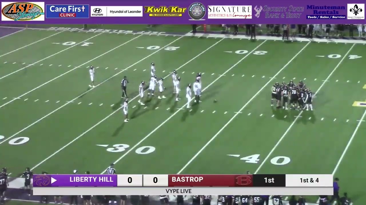 Liberty Hill vs. Bastrop 11/7/25