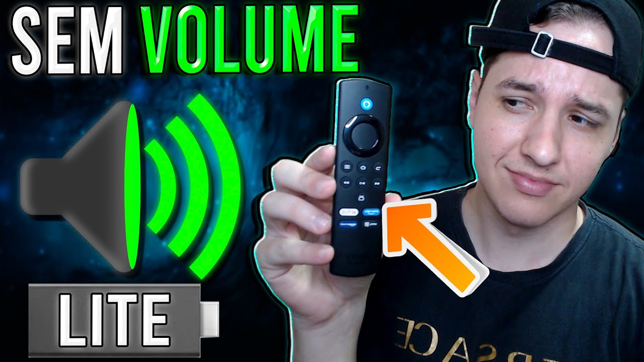Como controlar o VOLUME no FIRE TV STICK LITE