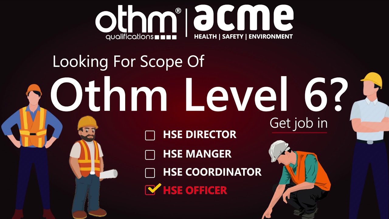 OTHM Level 6 Diploma in Health and Safety Approved Center in Pakistan