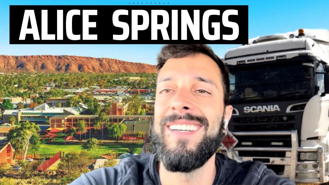 Caminhoneiro na Austrália - Alice Springs