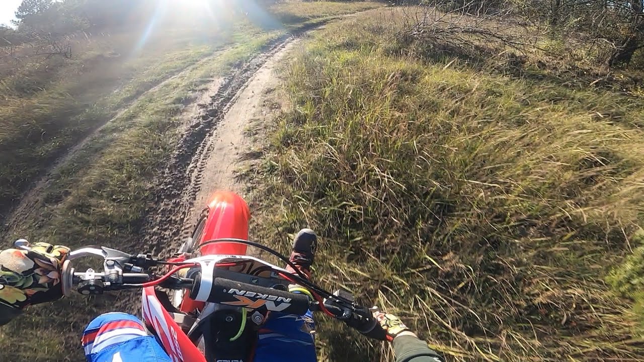 Autumn ride🍂Honda CRF 250r 4-stroke🔊