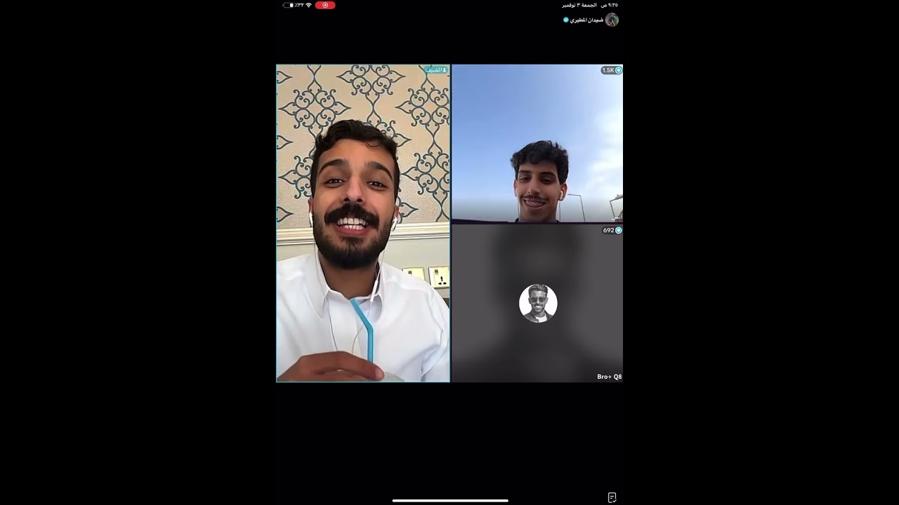 حسين العتيبي قست داخلي عند ضيدان المطيري الجزء الاول