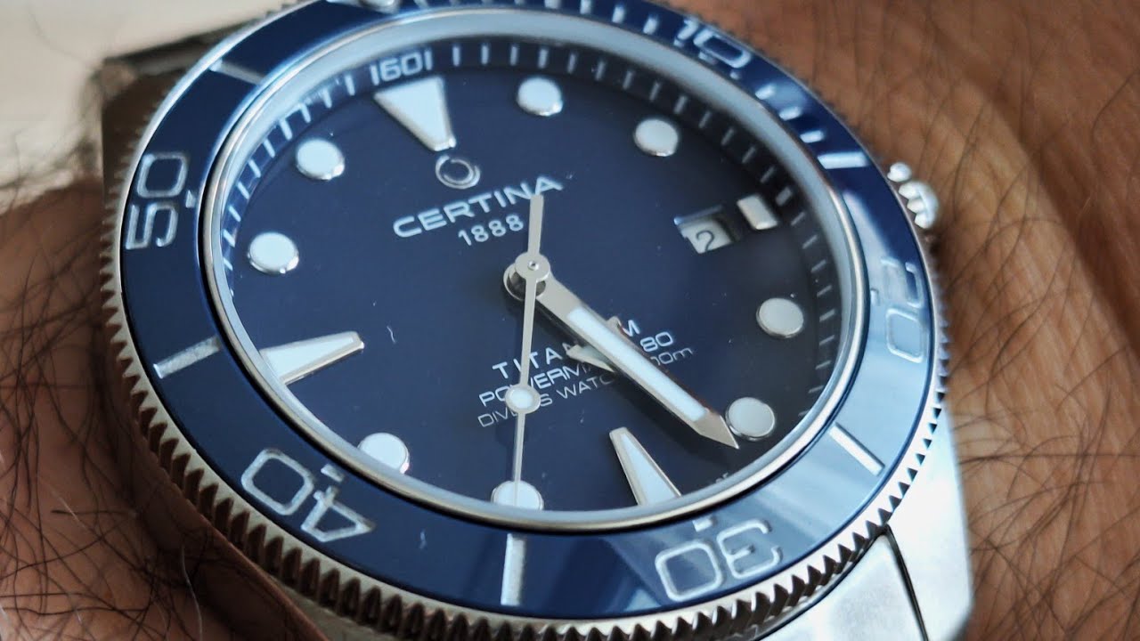 Recenzja Certina DS Action Diver 40,5mm Titanium 2025