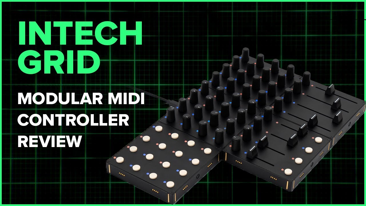 Intech GRID | Modular Midi Controller | Good for VJs?