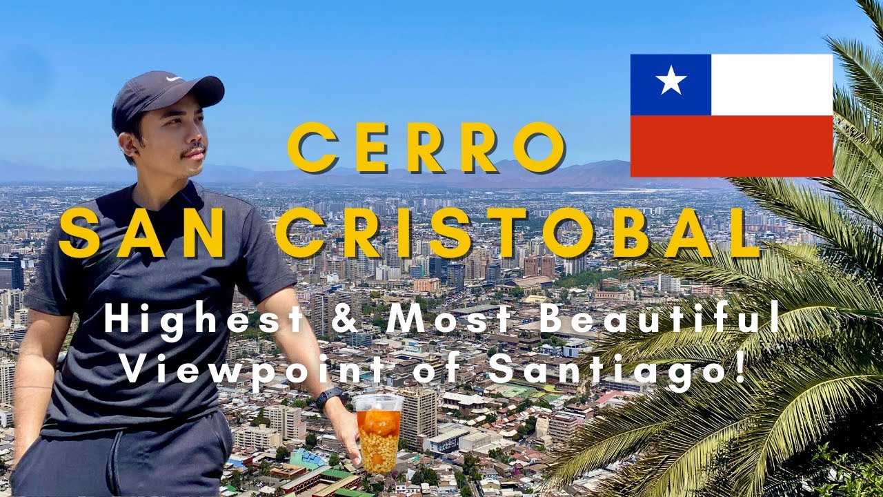 Chile Vlog: Highest Viewpoint of Santiago! | Cerro San Cristobal