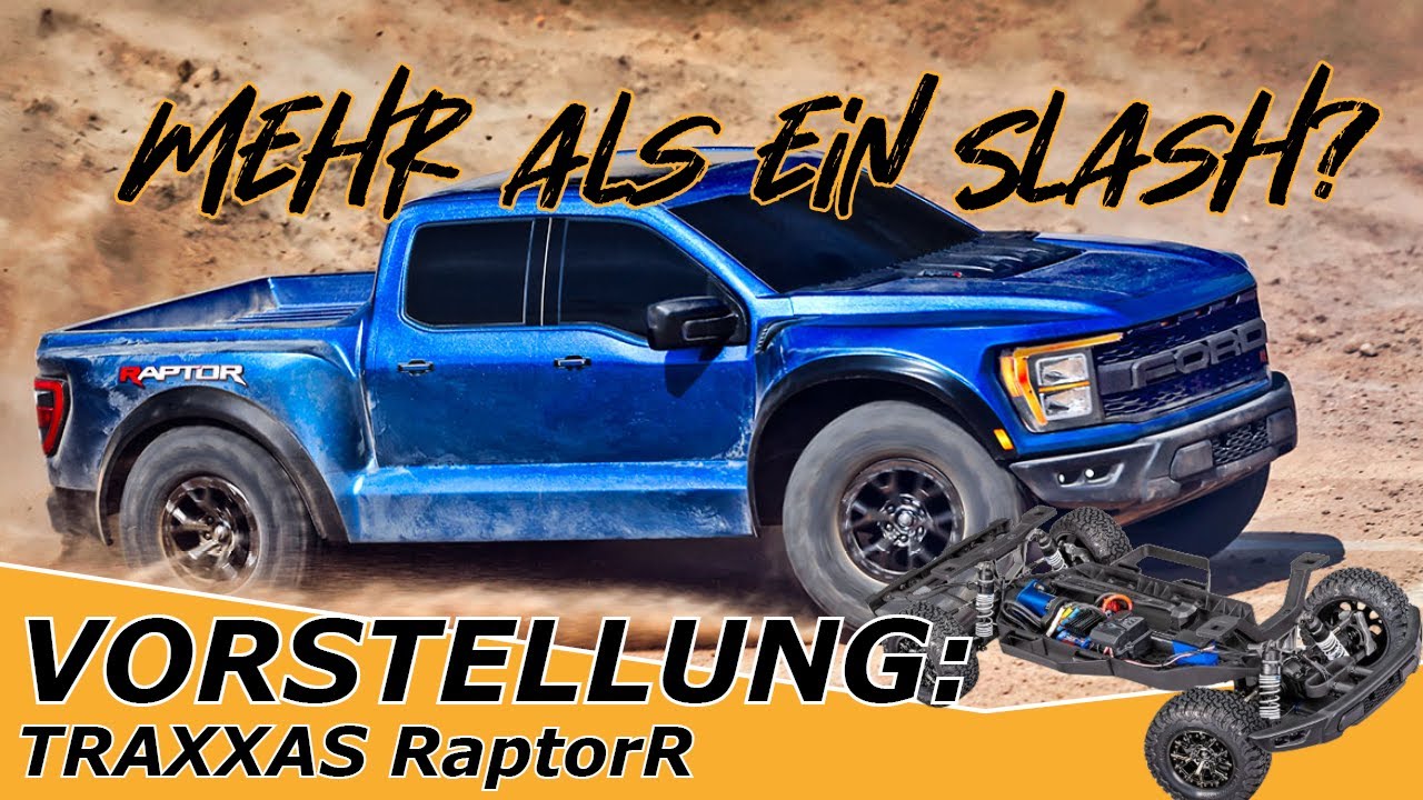 TRAXXAS Ford RaptorR 4x4 VXL Pro Scale Truck