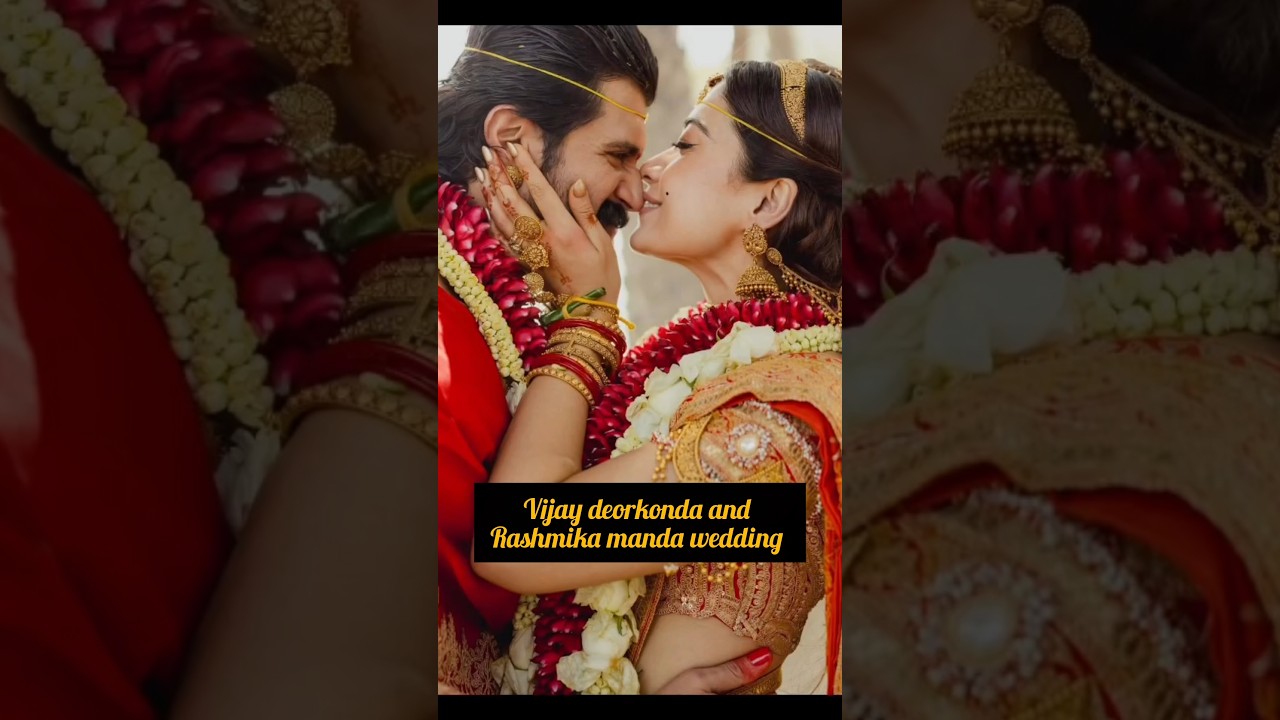 Viijay and Rashmika wedding rowdy boy...#vijaydevarakonda #rashmikamandanna #virosh #wedding #viral