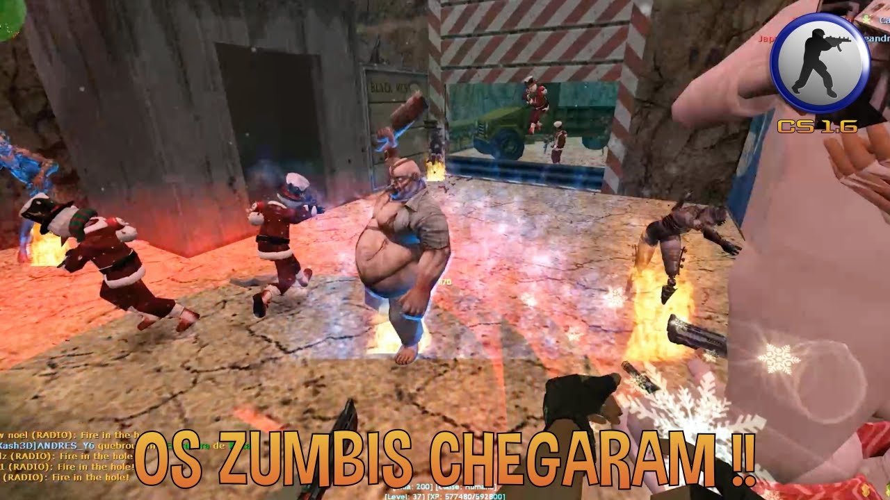 Counter Strike 1.6 - Modo zombie!