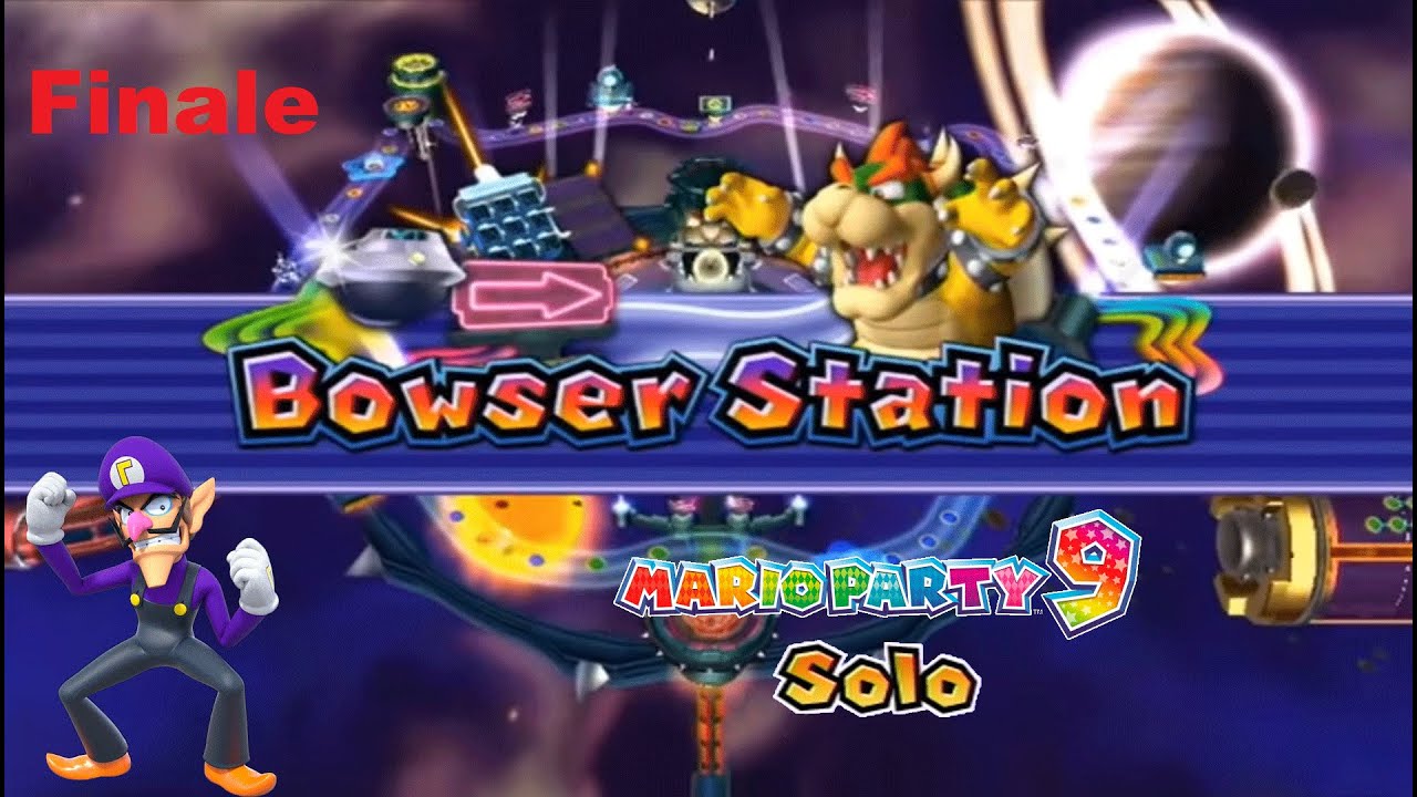 Let's Play Mario Party 9: Solo Mode - (Waluigi) Episode Finale. 1080p (With Commentary)