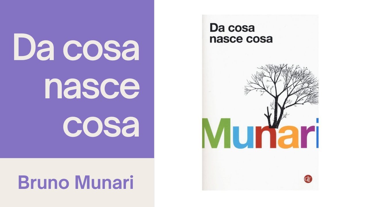 Da cosa nasce cosa di Bruno Munari. Recensione |  Il libro più importante della storia del Design!