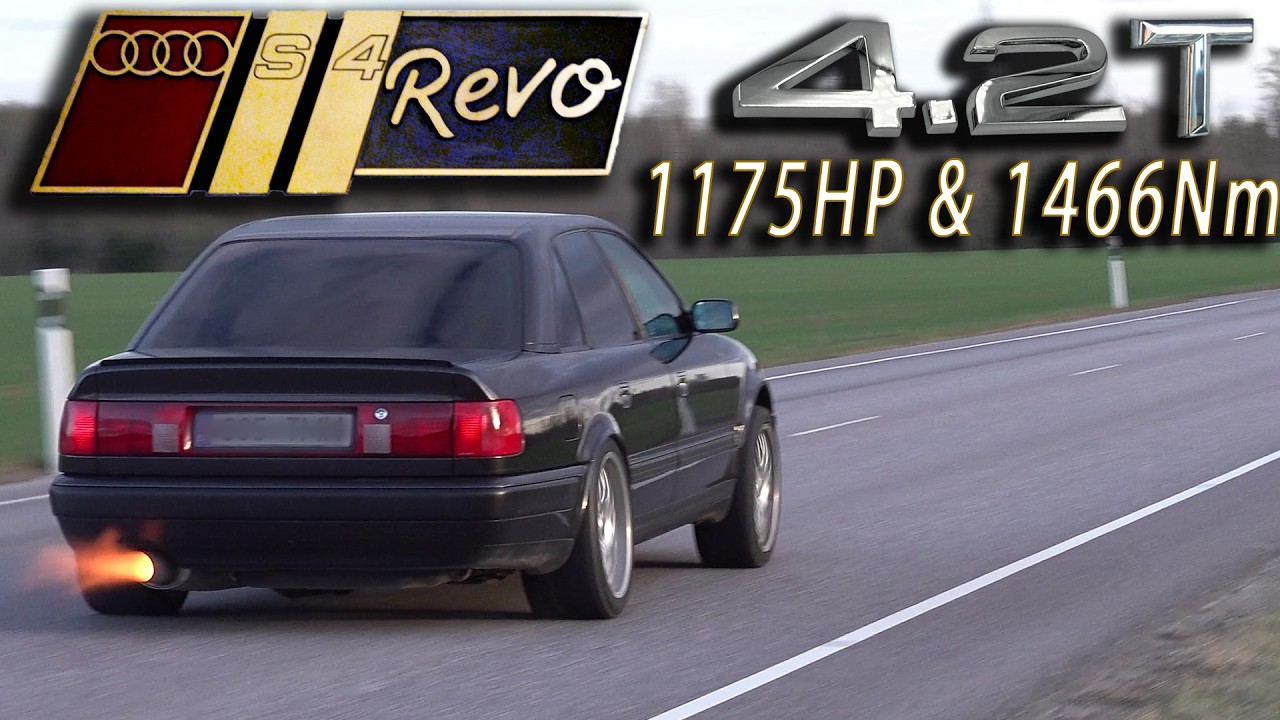 1175HP Audi S4 C4 SMS Revo Quattro 4.2T 40v V8 - Обзор