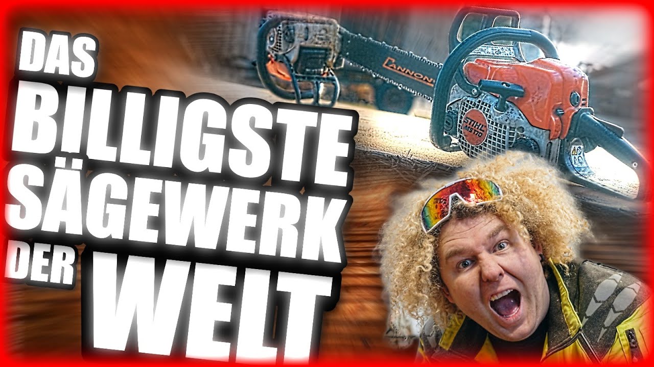 Unglaubliche Doppel-Power: 2x STIHL MS170 als Sägewerk – Locke & Carsten im Test!