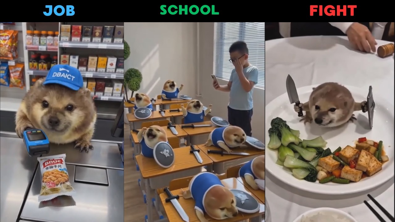 What a DOG Doing MEME ALL VERSIONS