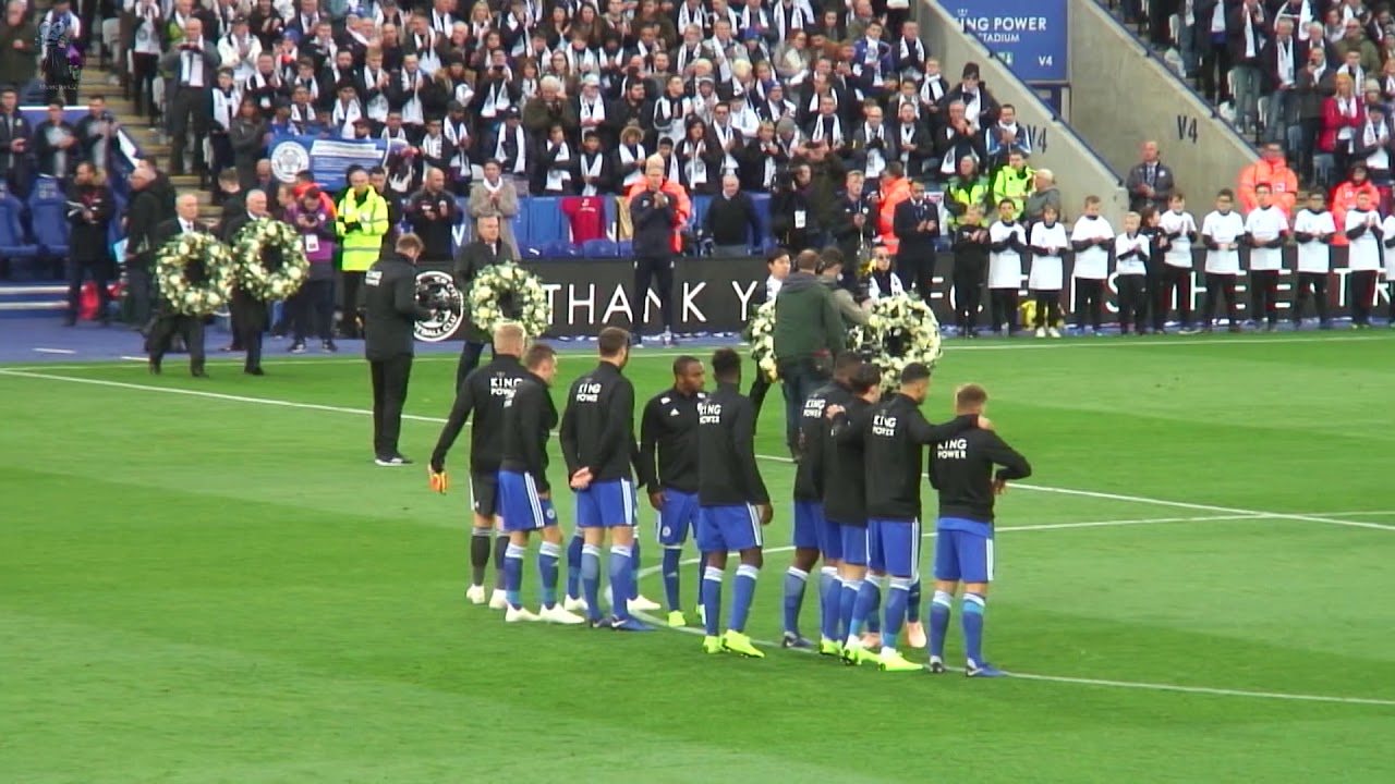 Leicester City Remembrance Day  tribute to Khun Vichai  (The Boss)