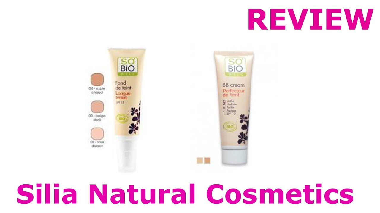 REVIEW: SO'Bio étic  BB Cream SPF10 / Foundation SPF 15