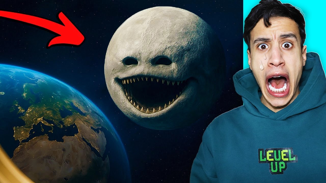 شاهدت حلقات القمر المرعب الذي استيقظ من النوم لا تشاهد وحدك 😳 | The Moon wakes up