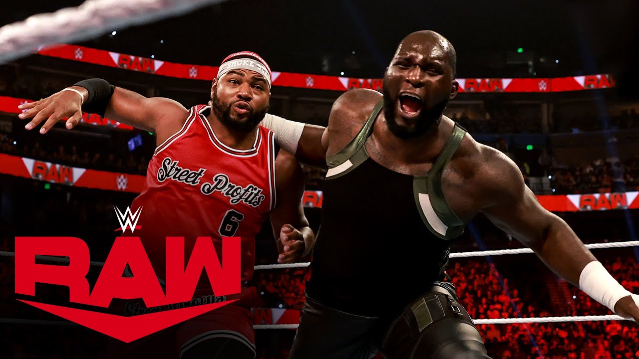 Анджело Докинз против Омоса: Raw, 18 июля 2022 г.