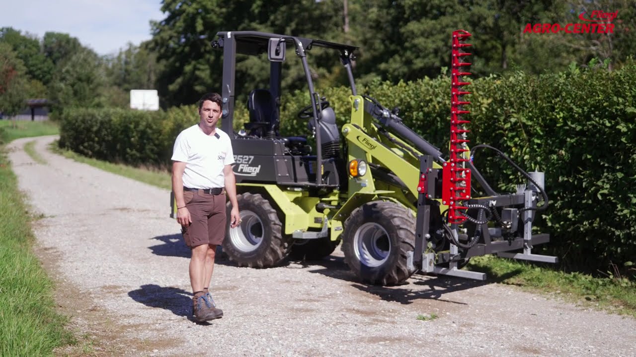 Hecken- & Seitenastschere Typ 150 | Frontanbau für Profis in Landschaftspflege & GaLaBau