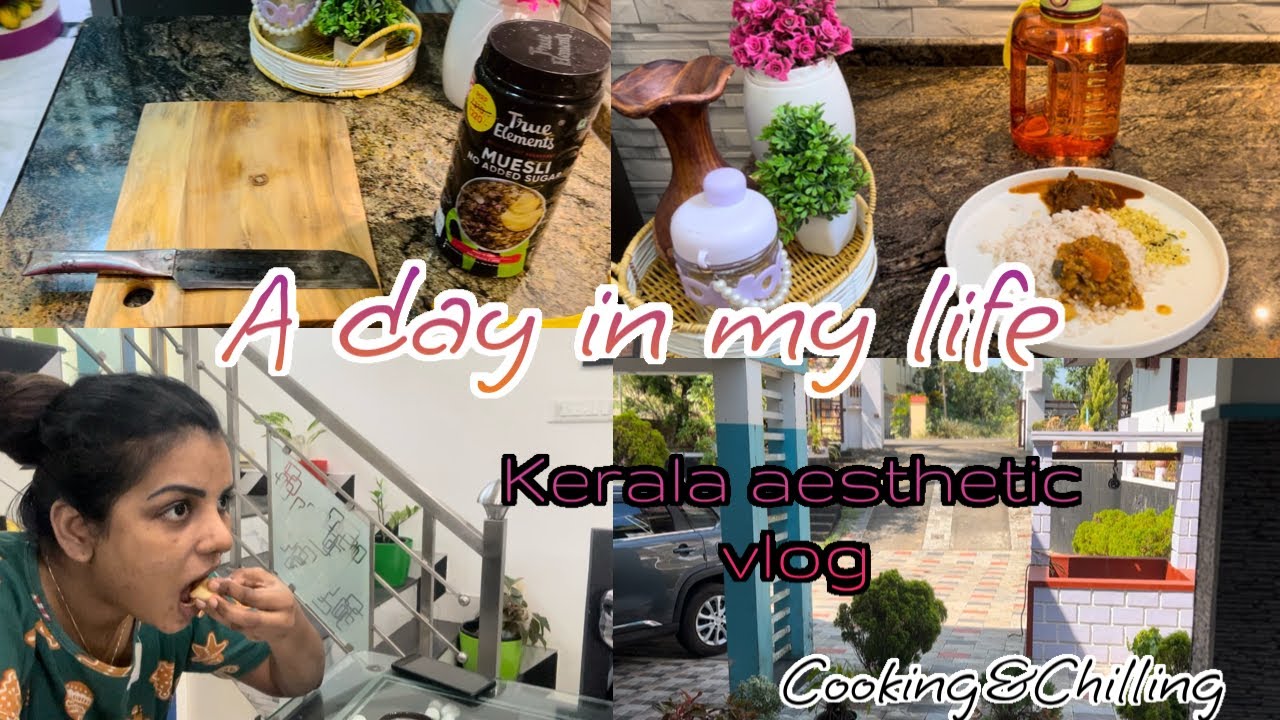 A day in my life ☕️ Kerala | Aesthetic Vlog | Cooking, Working, Chilling 🍿🍳✨🥰