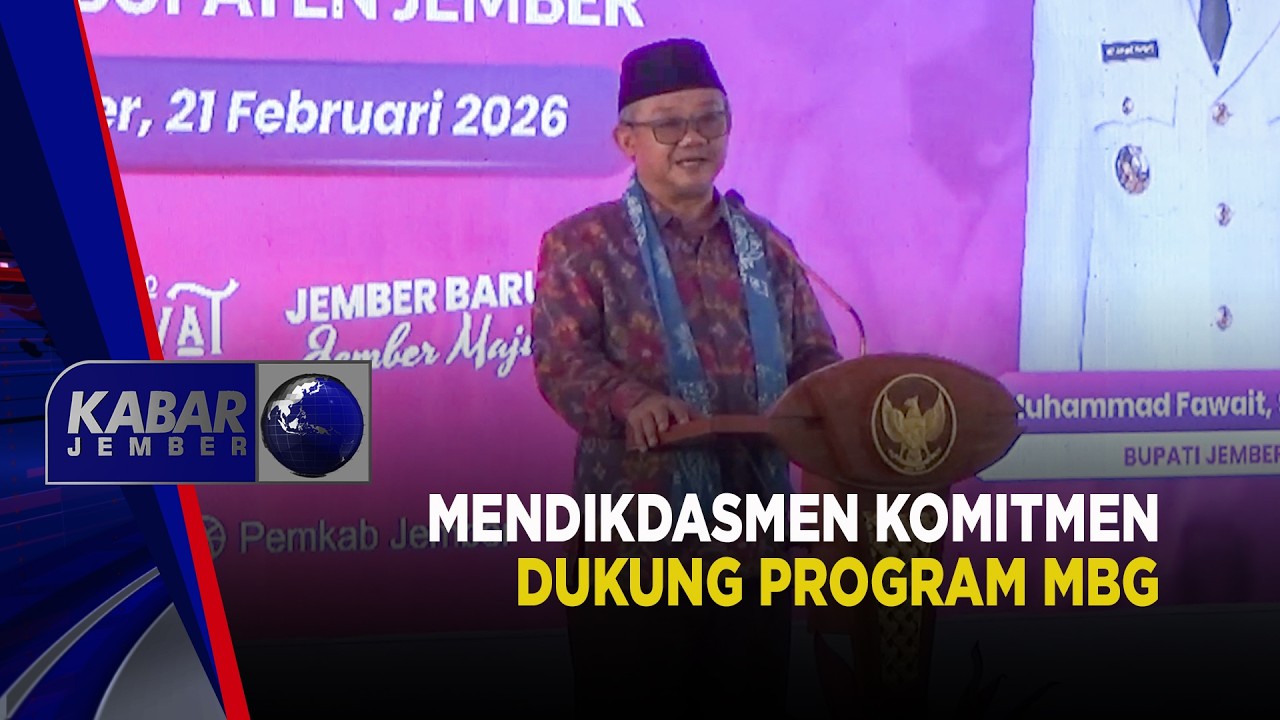 Mendikdasmen Komitmen Dukung Program MBG | KABAR JEMBER