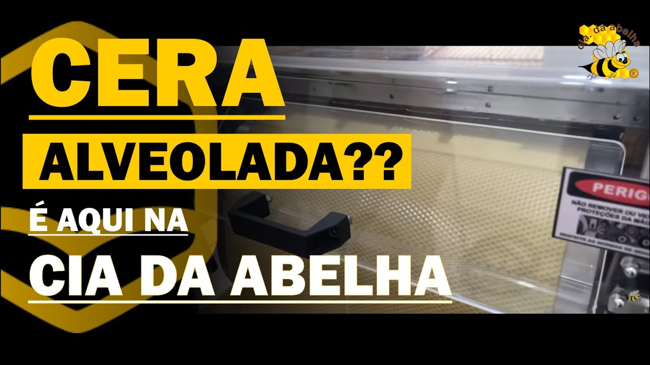 Alveolando 1ª cera na maquinona