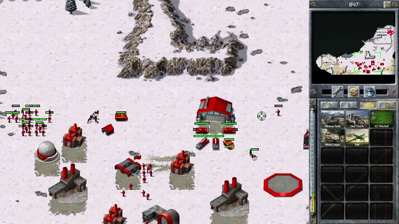 Behind the Lines (South) _ C&C Red Alert Soviet 4A